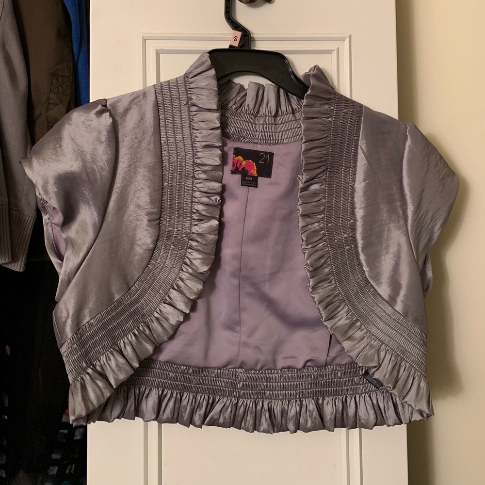Crop vest or jacket